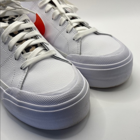 Nike Court Legacy Lift Sneakers - White Leopard - 9.5 - Picture 8 of 10